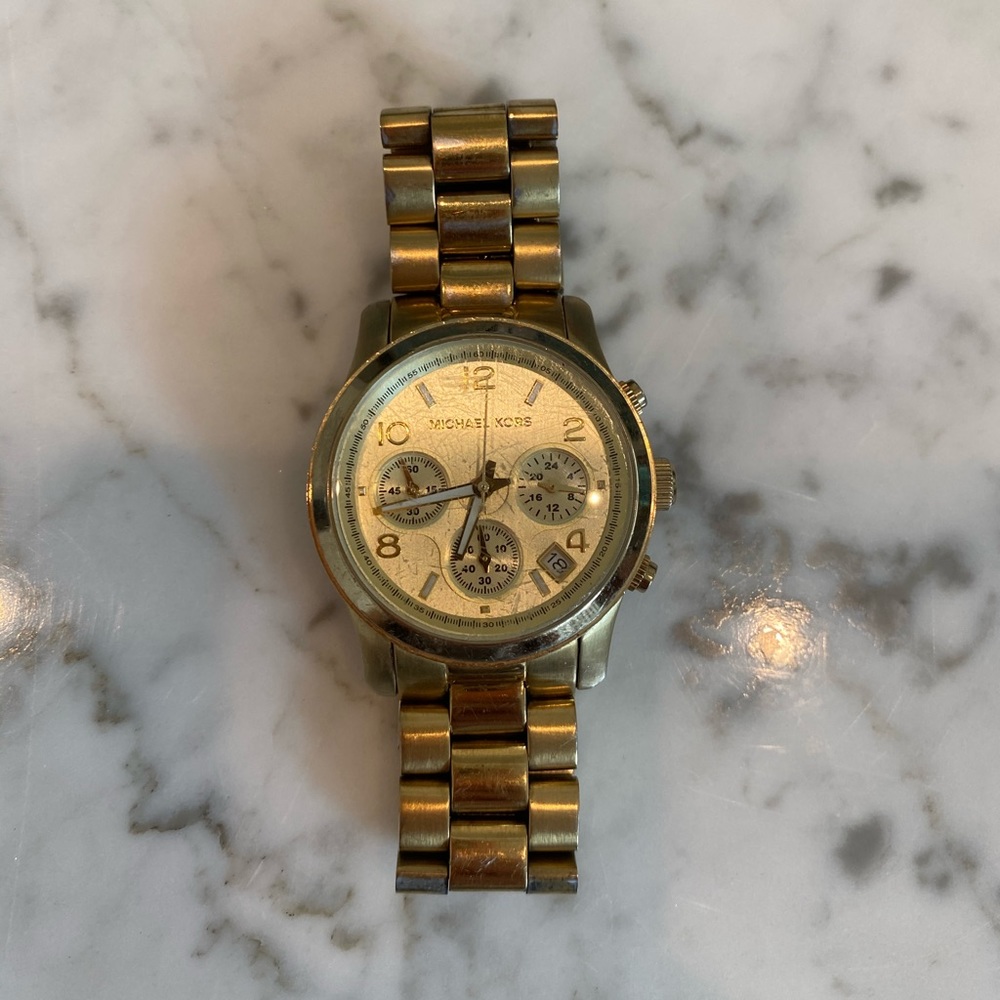 Michael Kors gold watch
